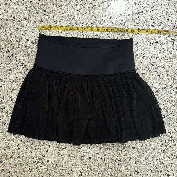 Athleta black A Game Mesh Skort 13.5 XS tennis golf pickleball skirt - Picture 5 of 7